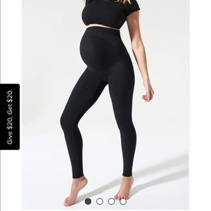 BLANQI Everyday Maternity Belly Support Leggings - Black / Medium